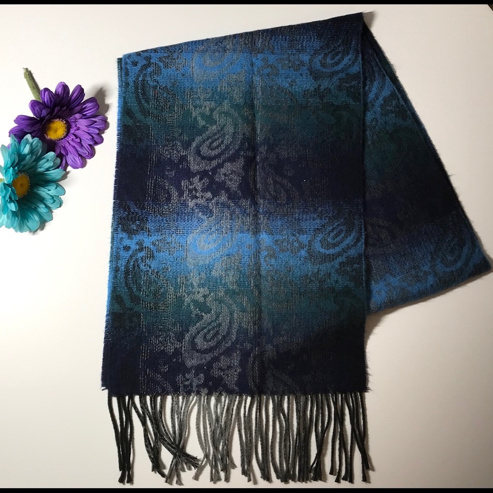 Beautiful Super Soft Italian Fringed Scarf